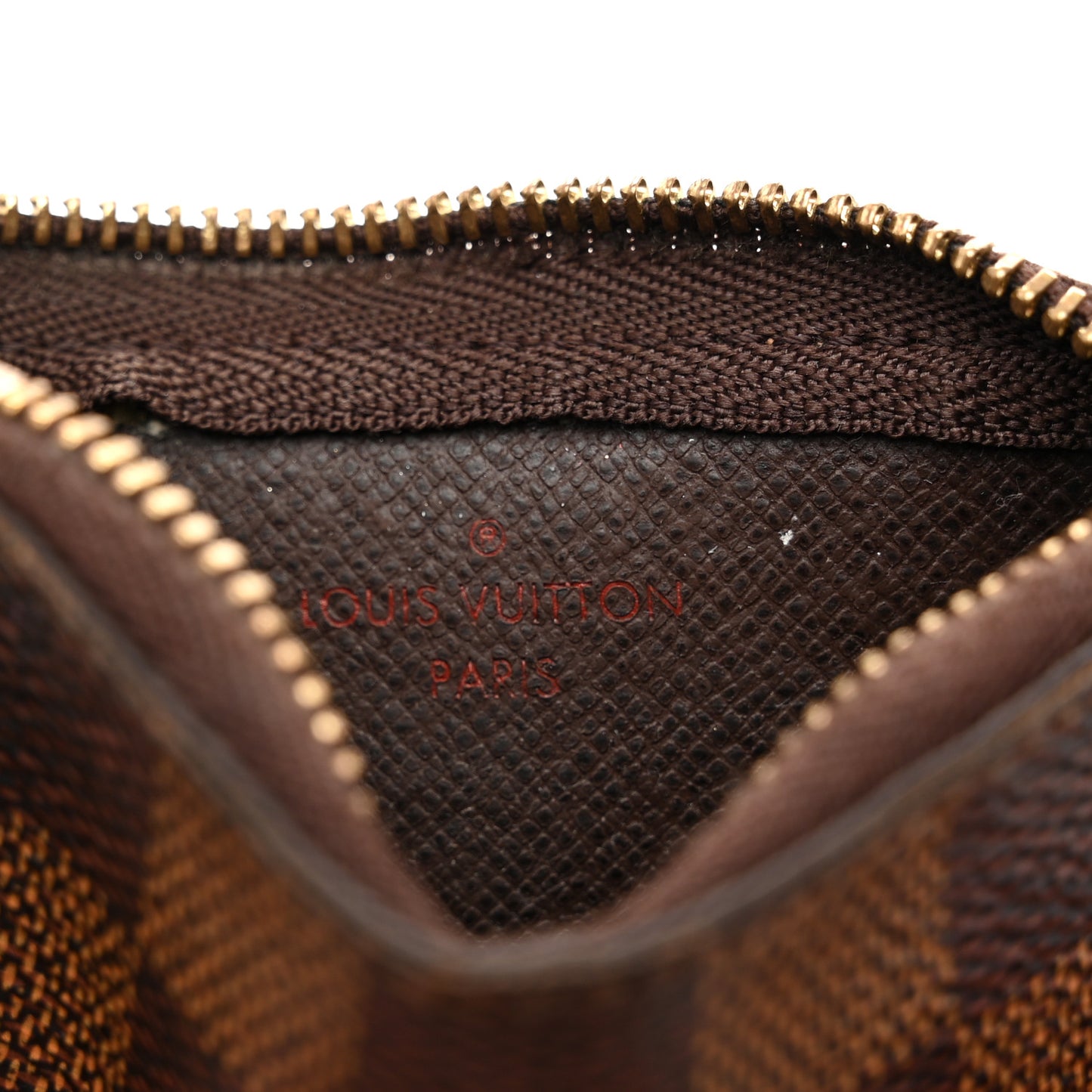 Damier Ebene Key Pouch