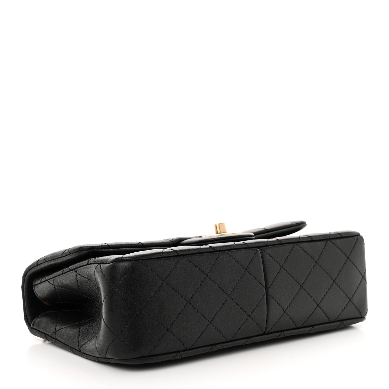 Chanel Lambskin Quilted Small Sweet Camellia Flap Black 4 of 11