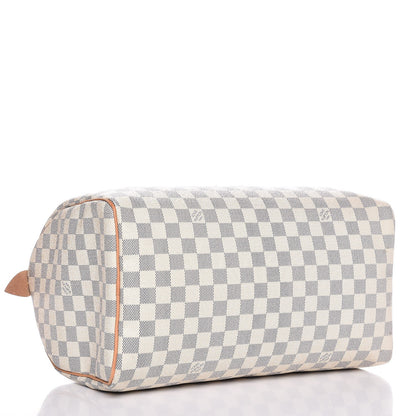 Louis Vuitton Damier Azur Speedy 35 4 of 10