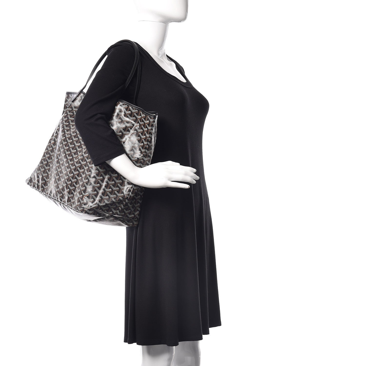 Goyard Goyardine Saint Louis GM Black 2 of 11