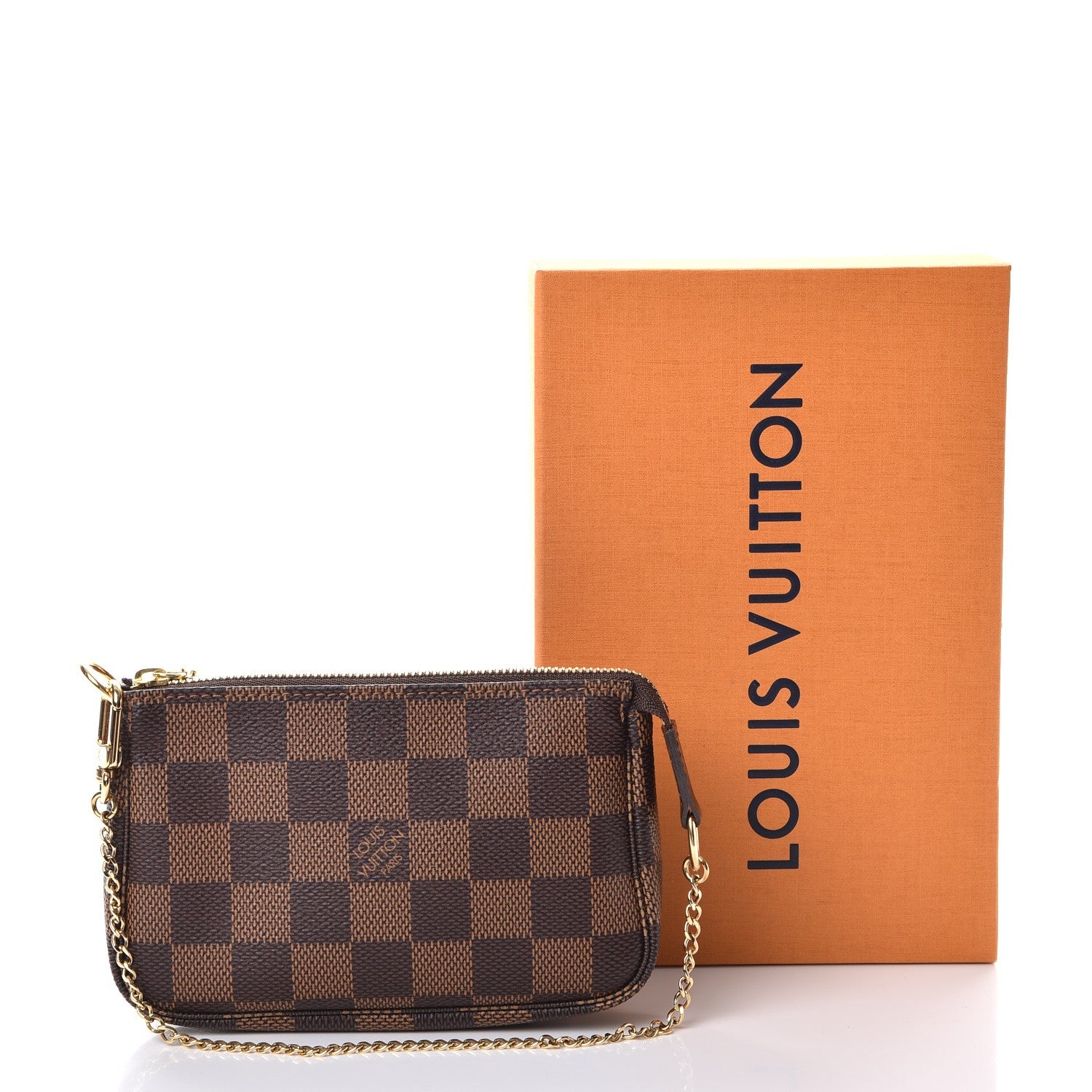 Louis Vuitton Damier Ebene Mini Pochette Accessories 7 of 7