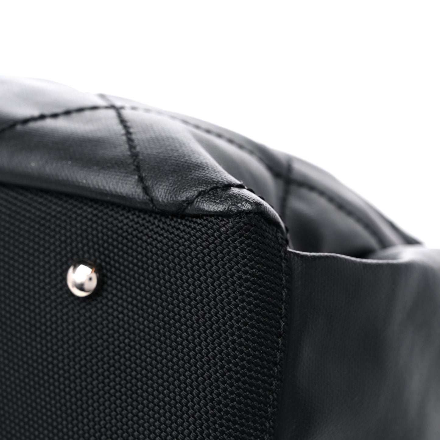 Coated Canvas Paris Biarritz Hobo Black