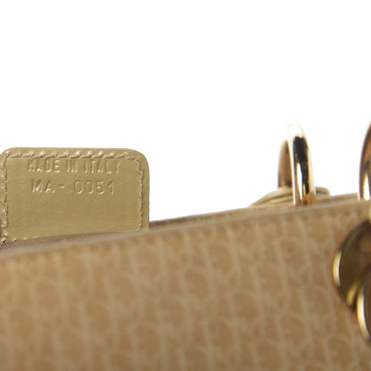 Christian Dior Nubuck Diorissimo Medium Lady Dior Gold 9 of 9