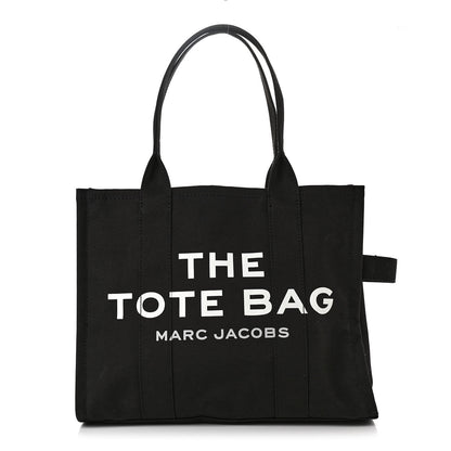 Marc Jacobs Canvas Large Tote Bag Black 1 of 10