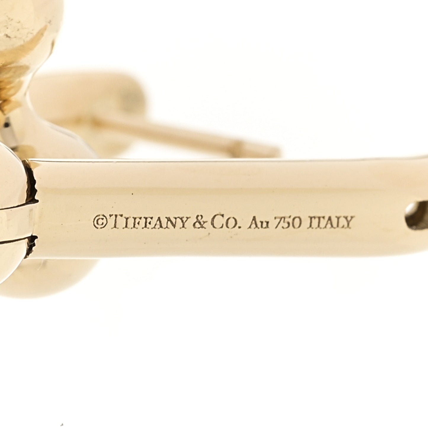 18K Yellow Gold HardWear Graduated Link Earrings