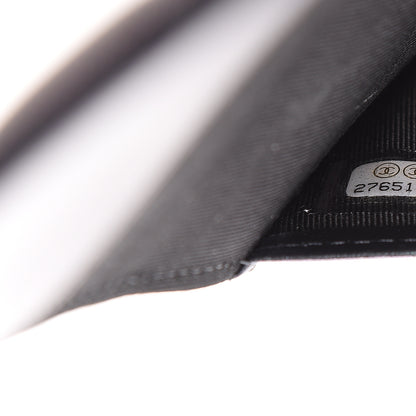 Chanel Iridescent Caviar Quilted Passport Holder Black 6 of 7