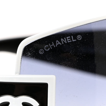 Chanel CC Sunglasses 4114 Black White 7 of 8