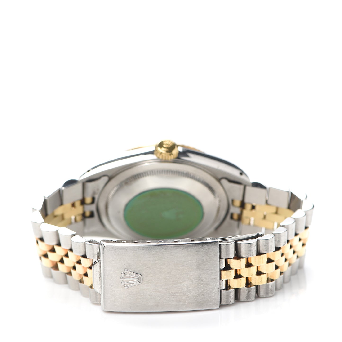 Stainless Steel 18K Yellow Gold Diamond 36mm Oyster Perpetual Datejust Watch Champagne 16233