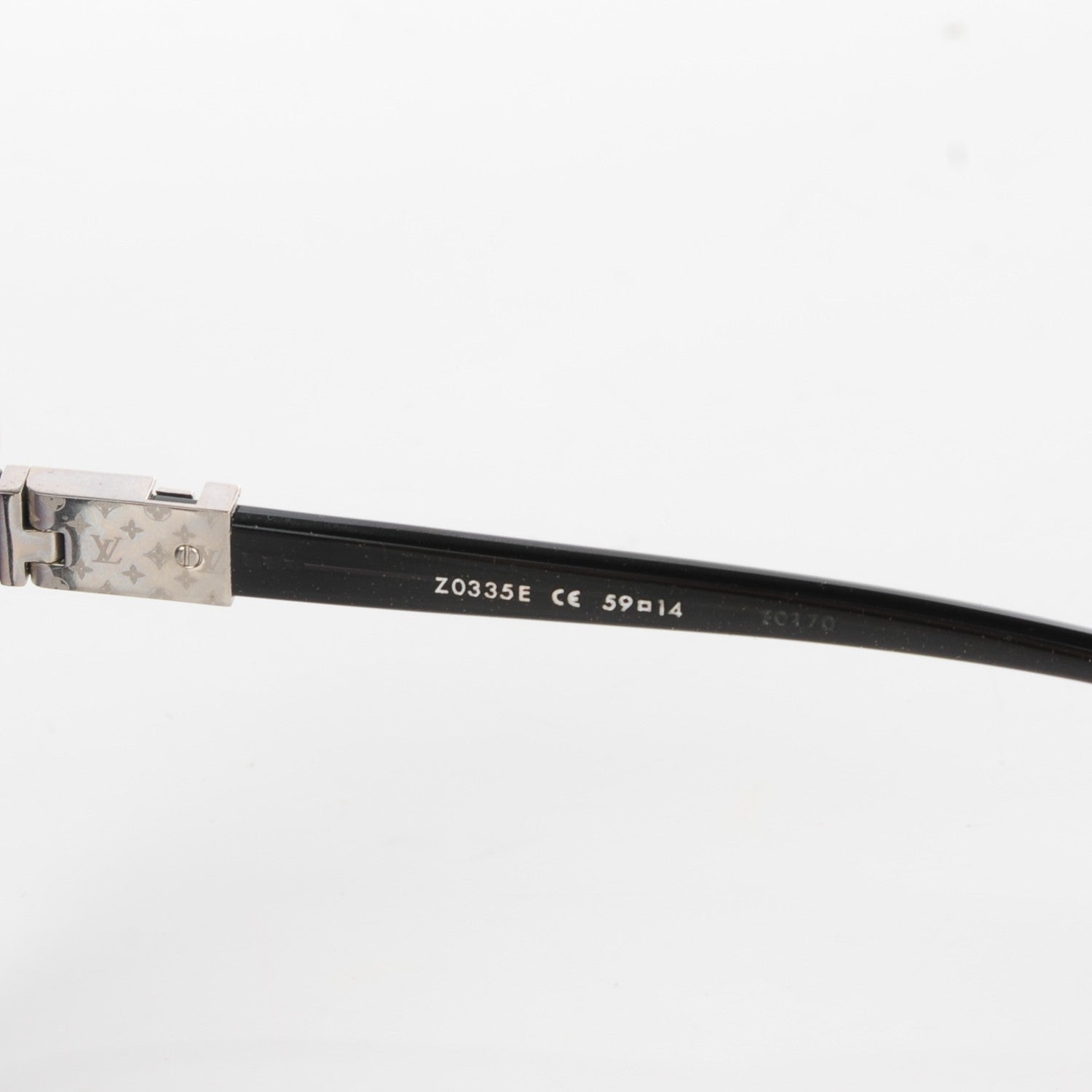 Louis Vuitton Rose Z0335E Sunglasses Black Glitter 6 of 8