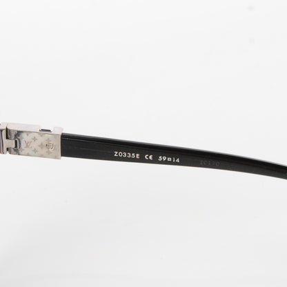 Louis Vuitton Rose Z0335E Sunglasses Black Glitter 6 of 8
