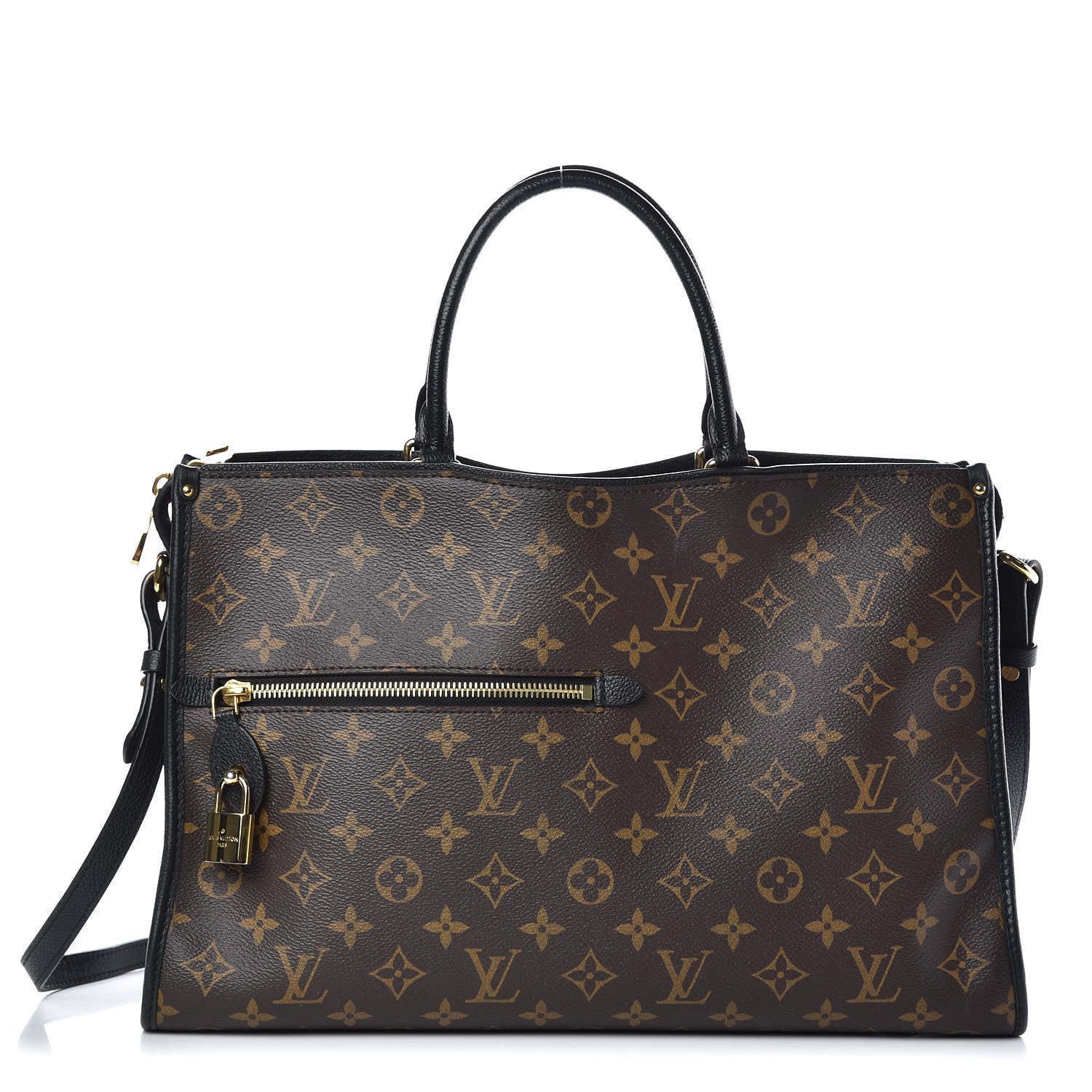 Louis Vuitton Monogram Popincourt MM Black 1 of 35