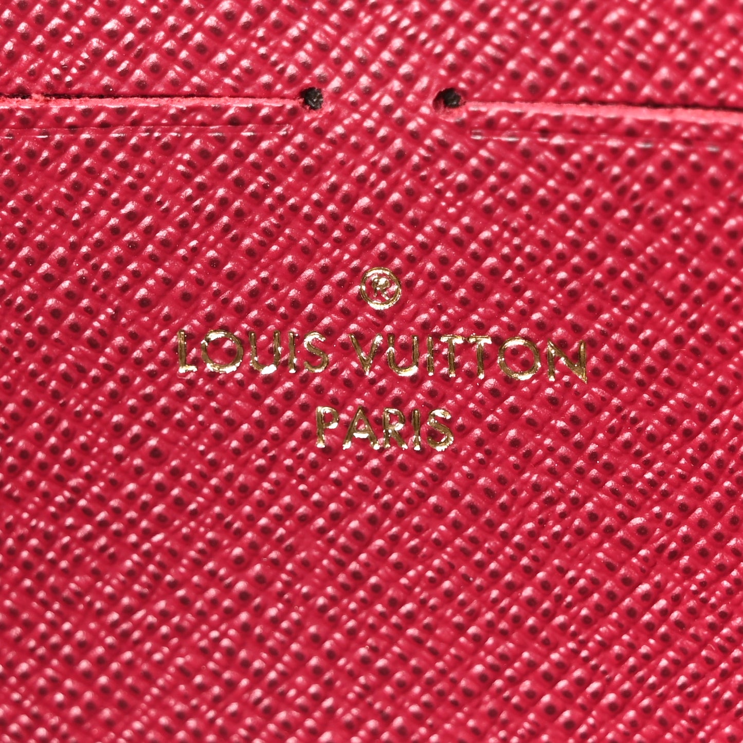 Monogram Clemence Wallet Fuchsia