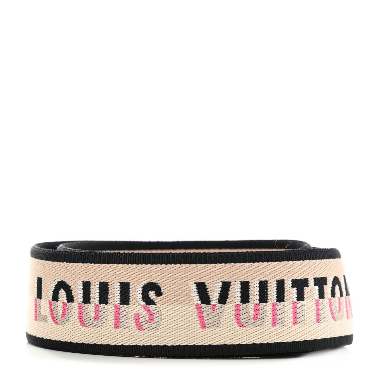 Louis Vuitton Jacquard Speedy Bandouliere 20 Shoulder Strap Black 2 of 3