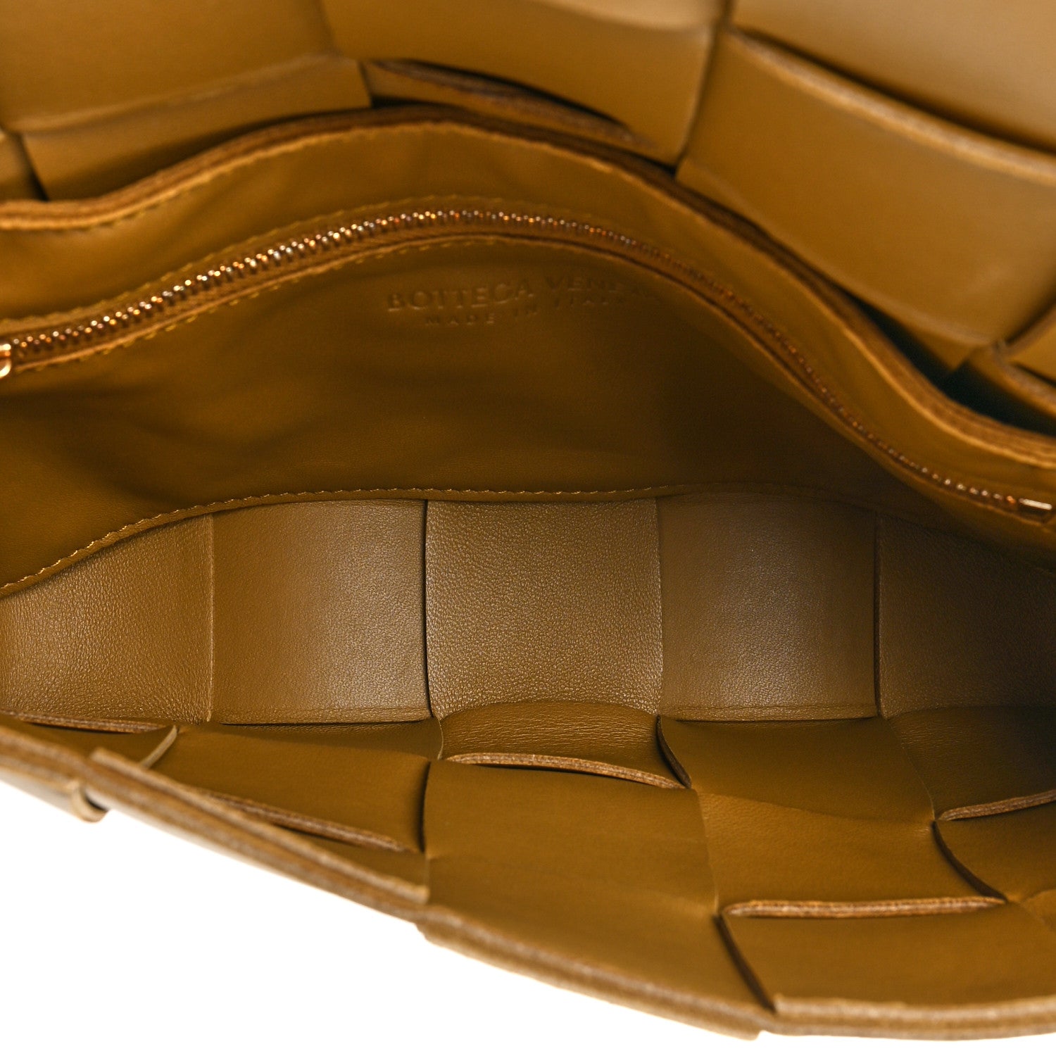 Bottega Veneta Lambskin Maxi Intrecciato Cassette Crossbody Bag Acorn 5 of 8