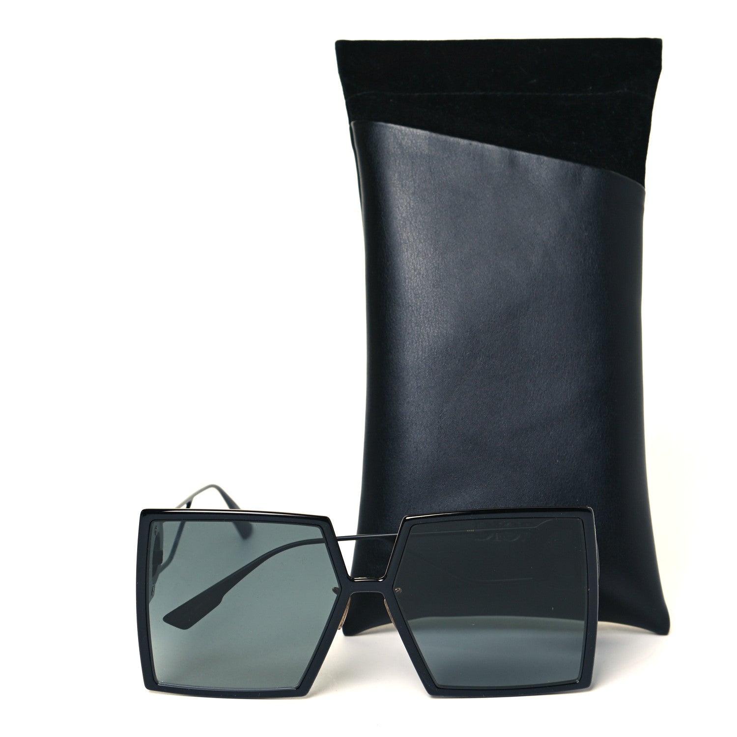 Christian Dior Square 30 Montaigne Sunglasses Black 8 of 8