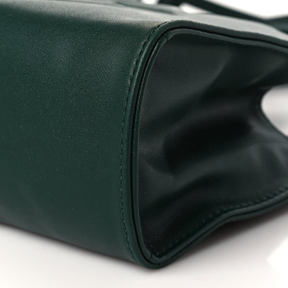 Telfar Vegan Leather Small Shopping Bag Dark Olive 9 of 9