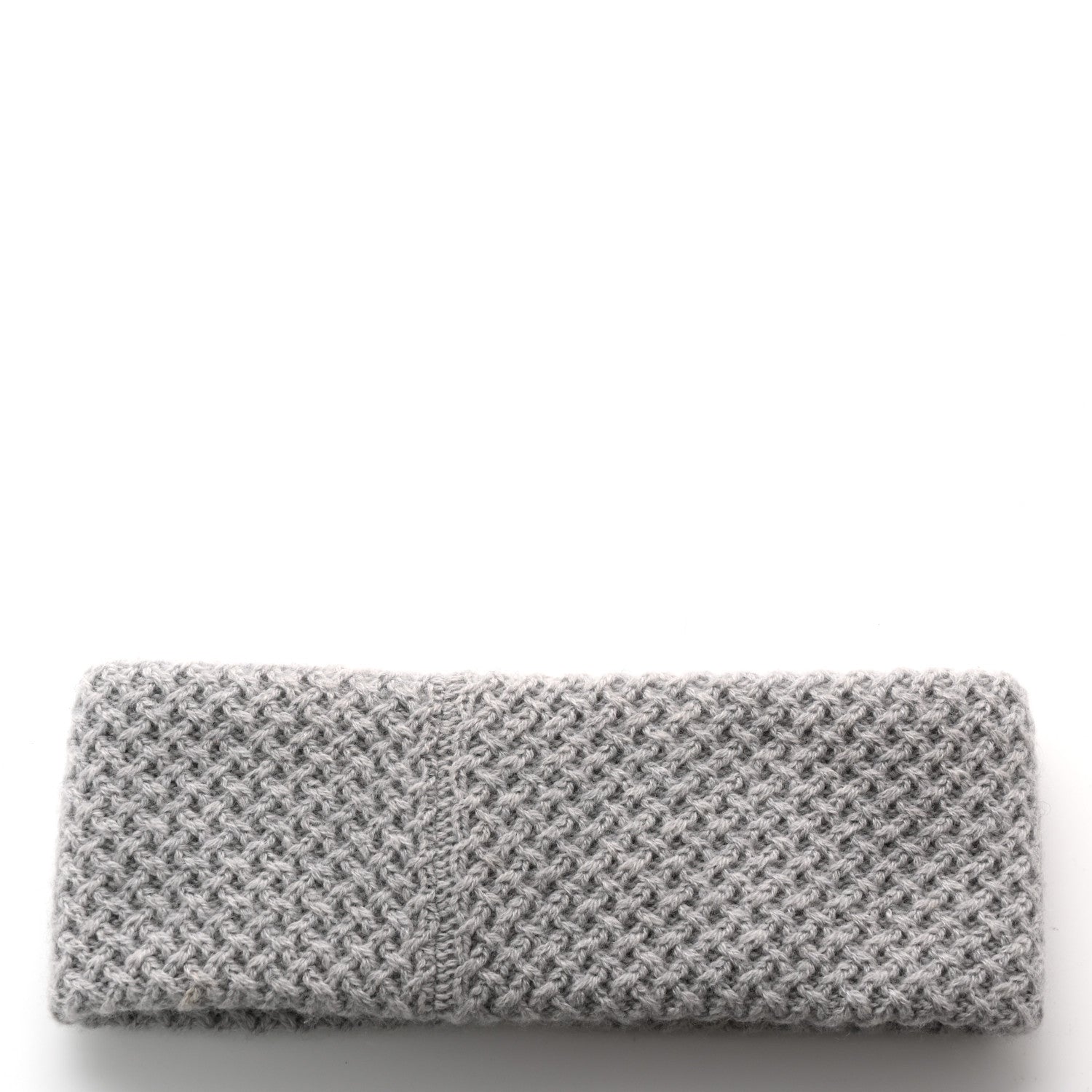 Chanel Cashmere CC Headband Grey 3 of 8