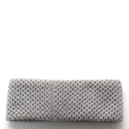 Chanel Cashmere CC Headband Grey 3 of 8