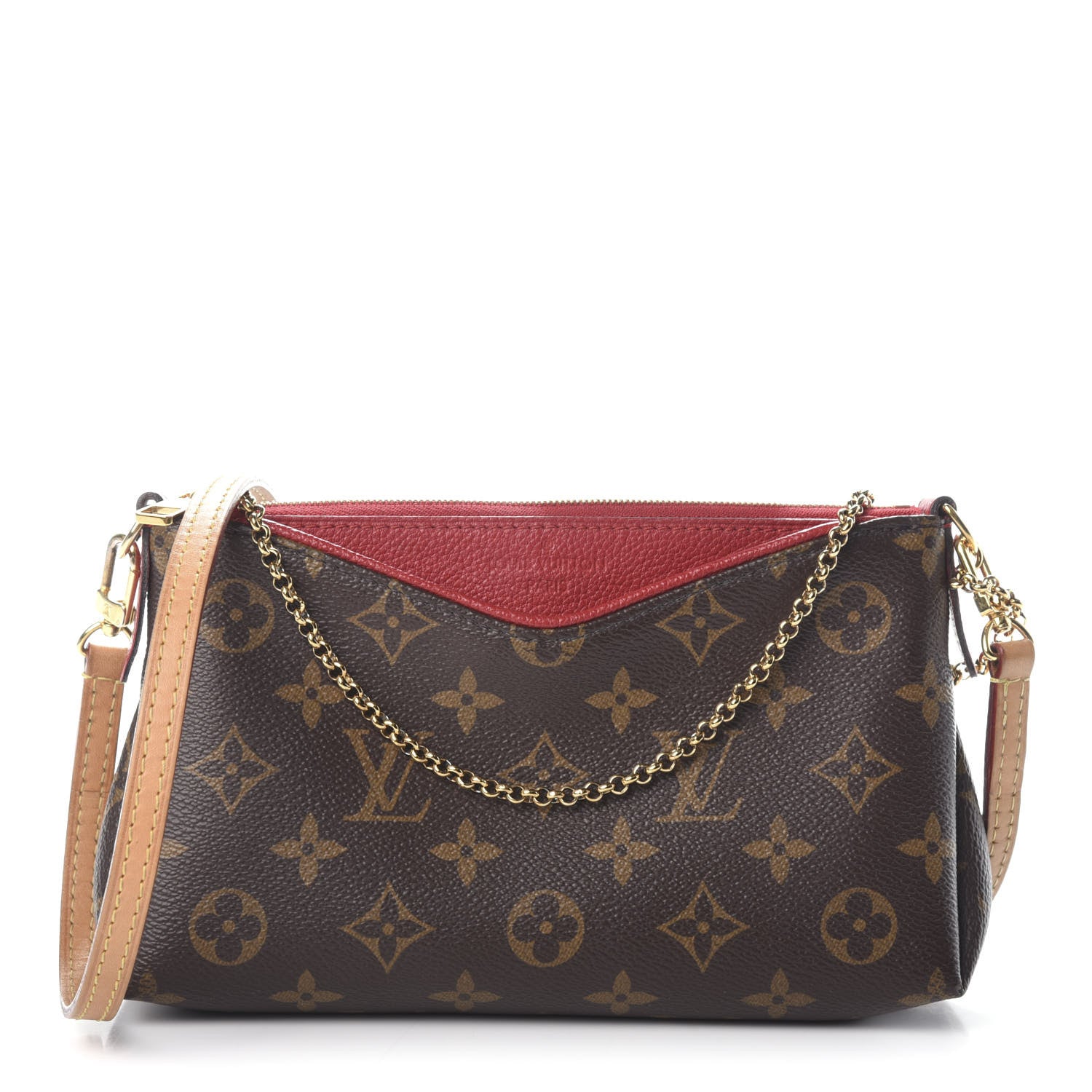 Louis Vuitton Monogram Pallas Clutch Cherry 1 of 9