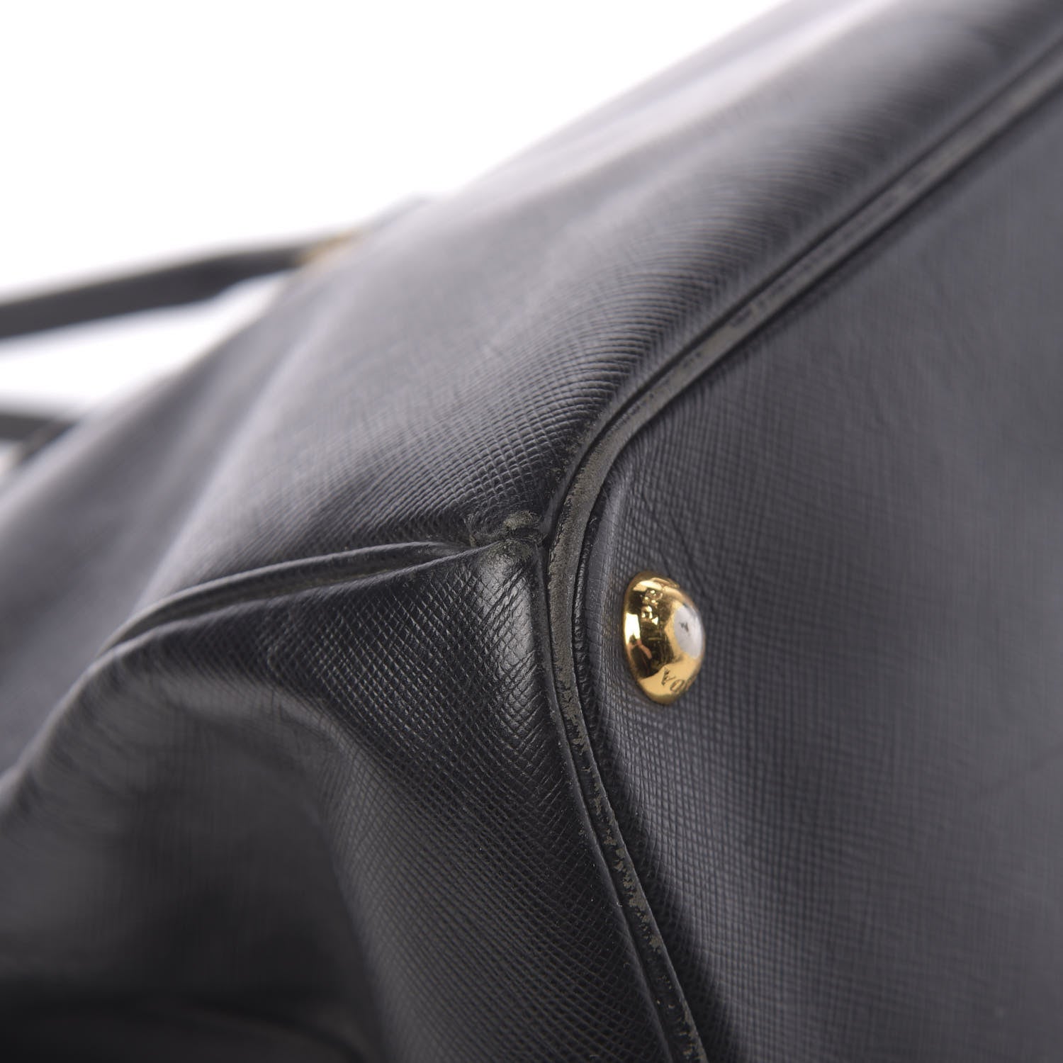 Prada Saffiano Medium Galleria Double Zip Tote Black 12 of 15