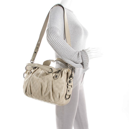 Gucci Guccissima Icon Bit Medium Boston Off White 2 of 8