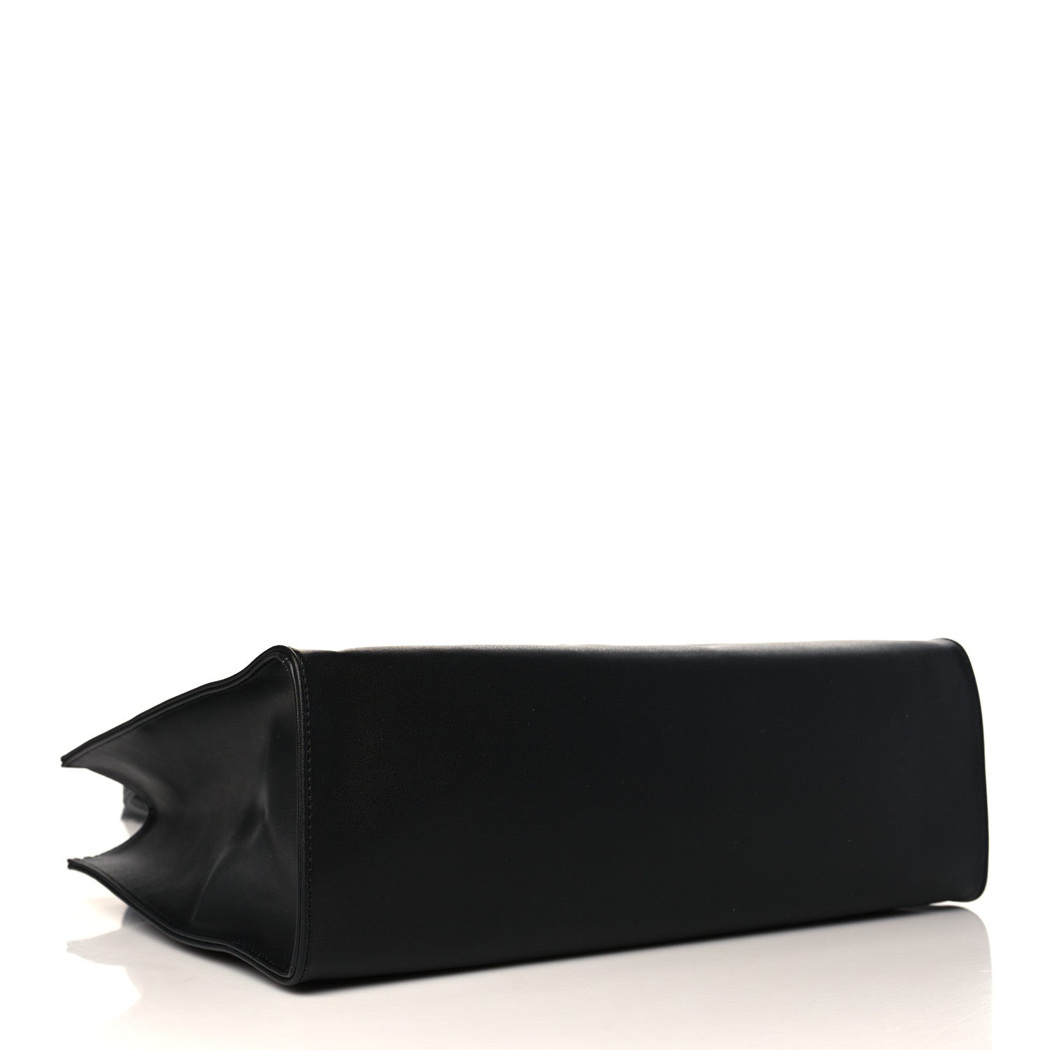 Telfar Vegan Leather Medium Shopping Bag Black 4 of 9