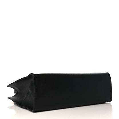 Telfar Vegan Leather Medium Shopping Bag Black 4 of 9