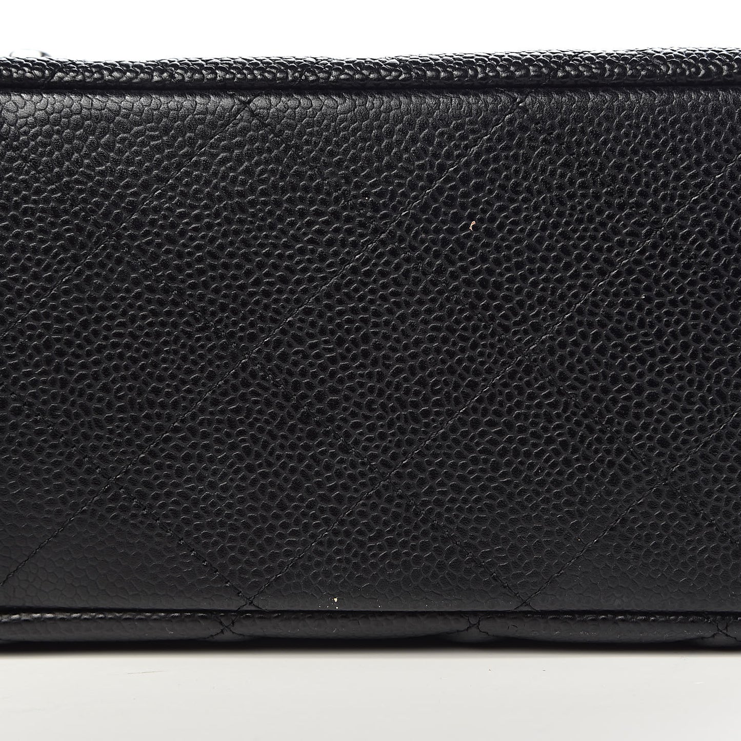 Caviar Quilted Jumbo Single Flap Black