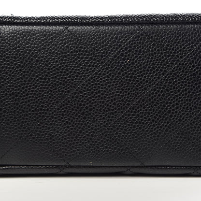 Chanel Caviar Quilted Jumbo Single Flap Black 11 of 13