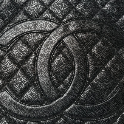 Chanel Caviar Quilted Medallion Tote Black 8 of 11