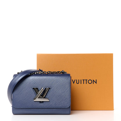 Louis Vuitton Epi Twist Shoulder Bag MM Indigo 12 of 12