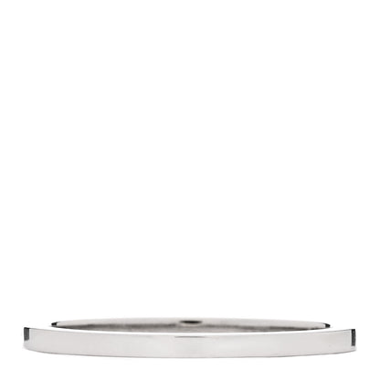 Tiffany Platinum Diamond Lucida Half Circle Wedding Band Ring 53 6.5 3 of 4