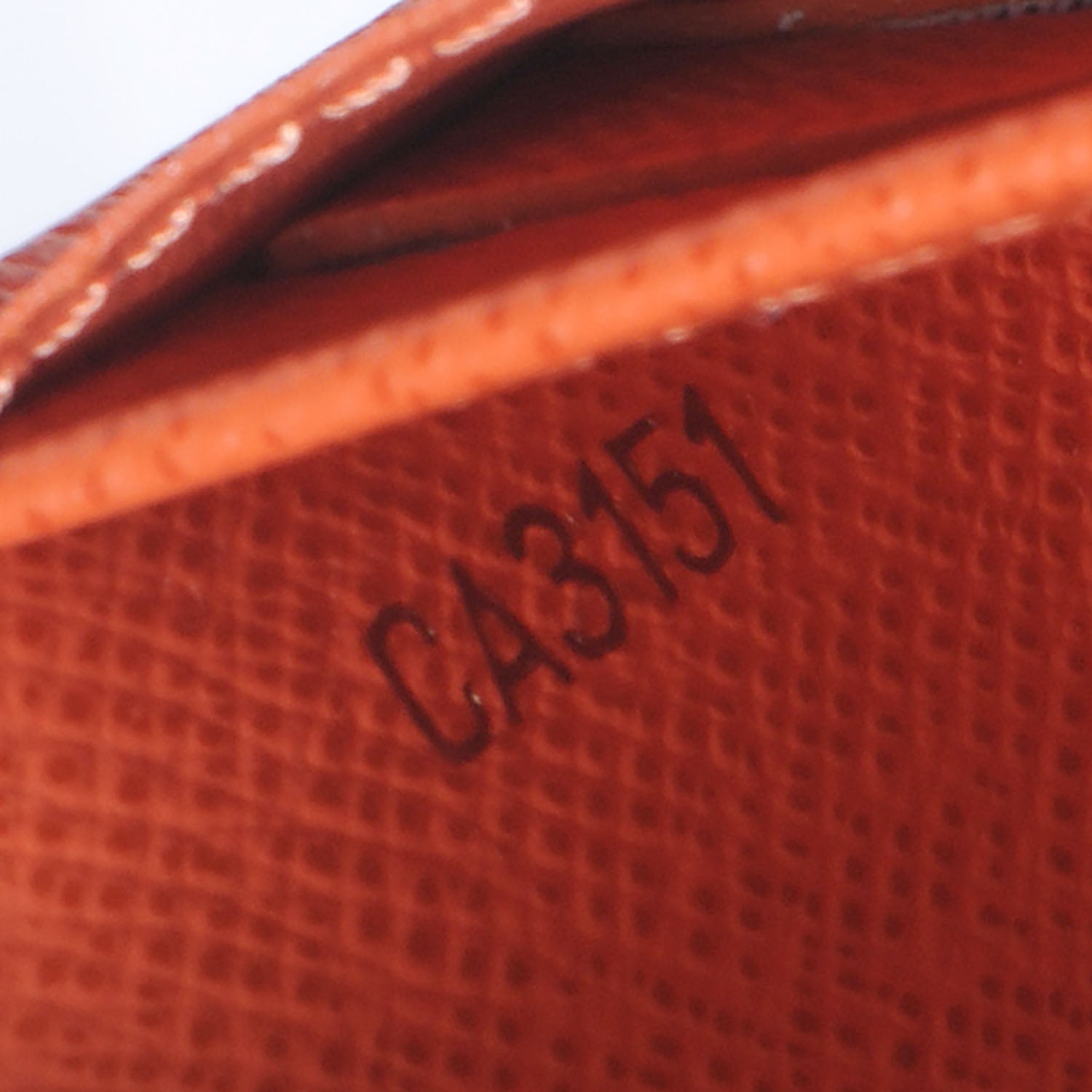 Louis Vuitton Monogram Multicolor Sarah Wallet White Orange 3 of 8