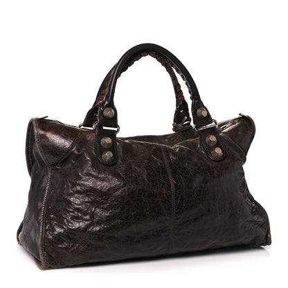 Balenciaga Agneau Giant 21 Gold Hardware Work Charbon 3 of 19
