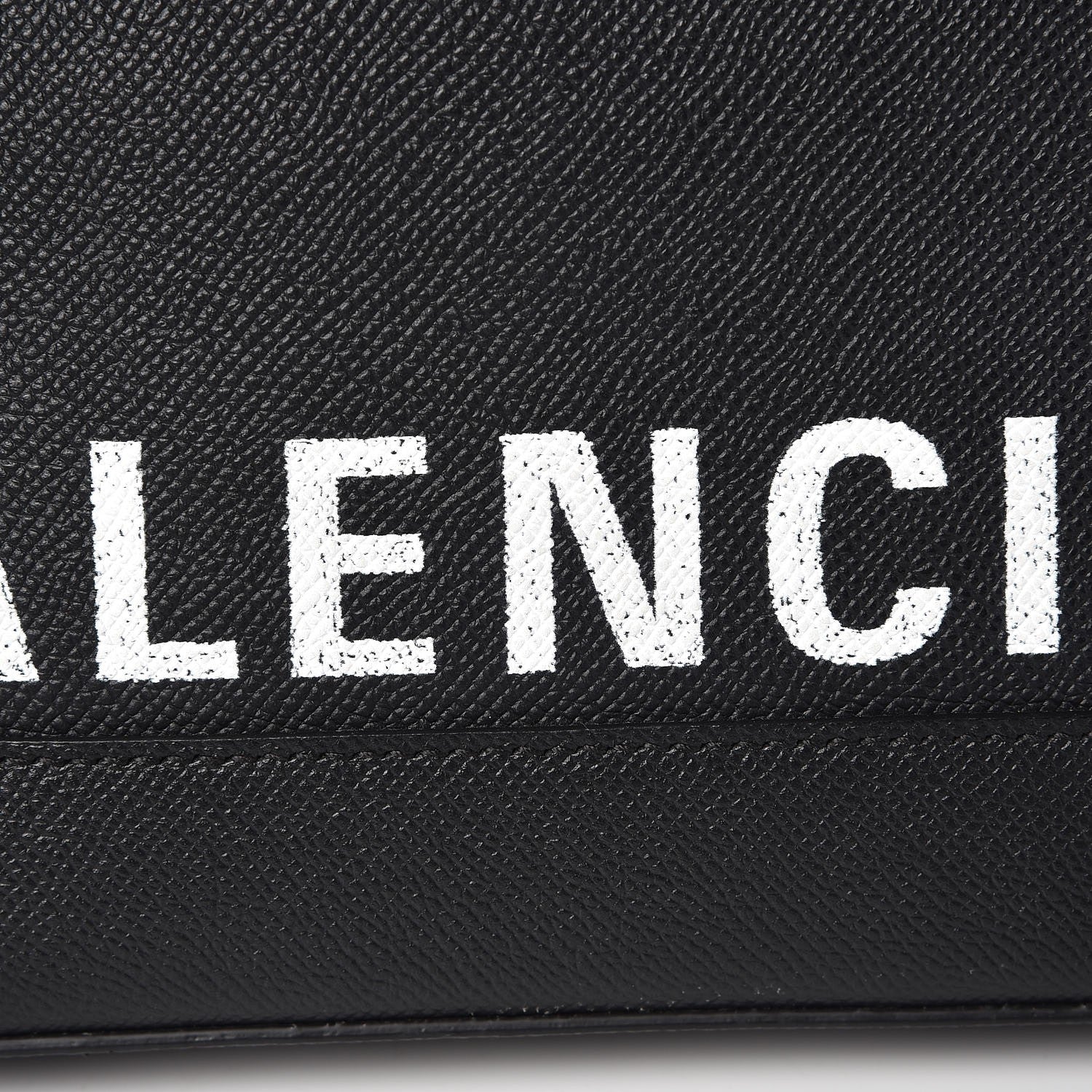 Balenciaga Signature Grained Calfskin Logo S Ville Top Handle Bag Black 9 of 9