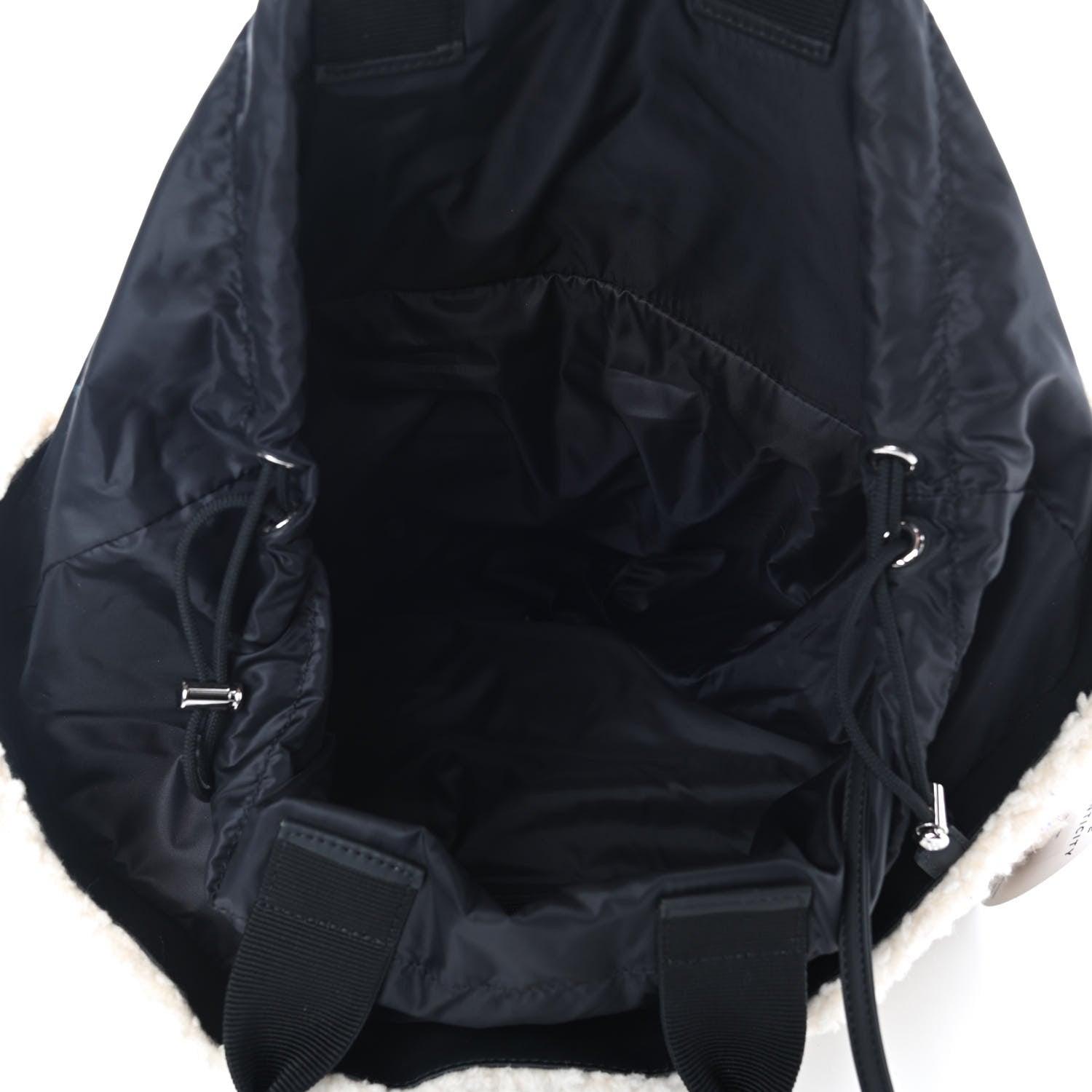 Chanel Wool Nylon Quilted Coco Neige Tote Black Ecru 5 of 10