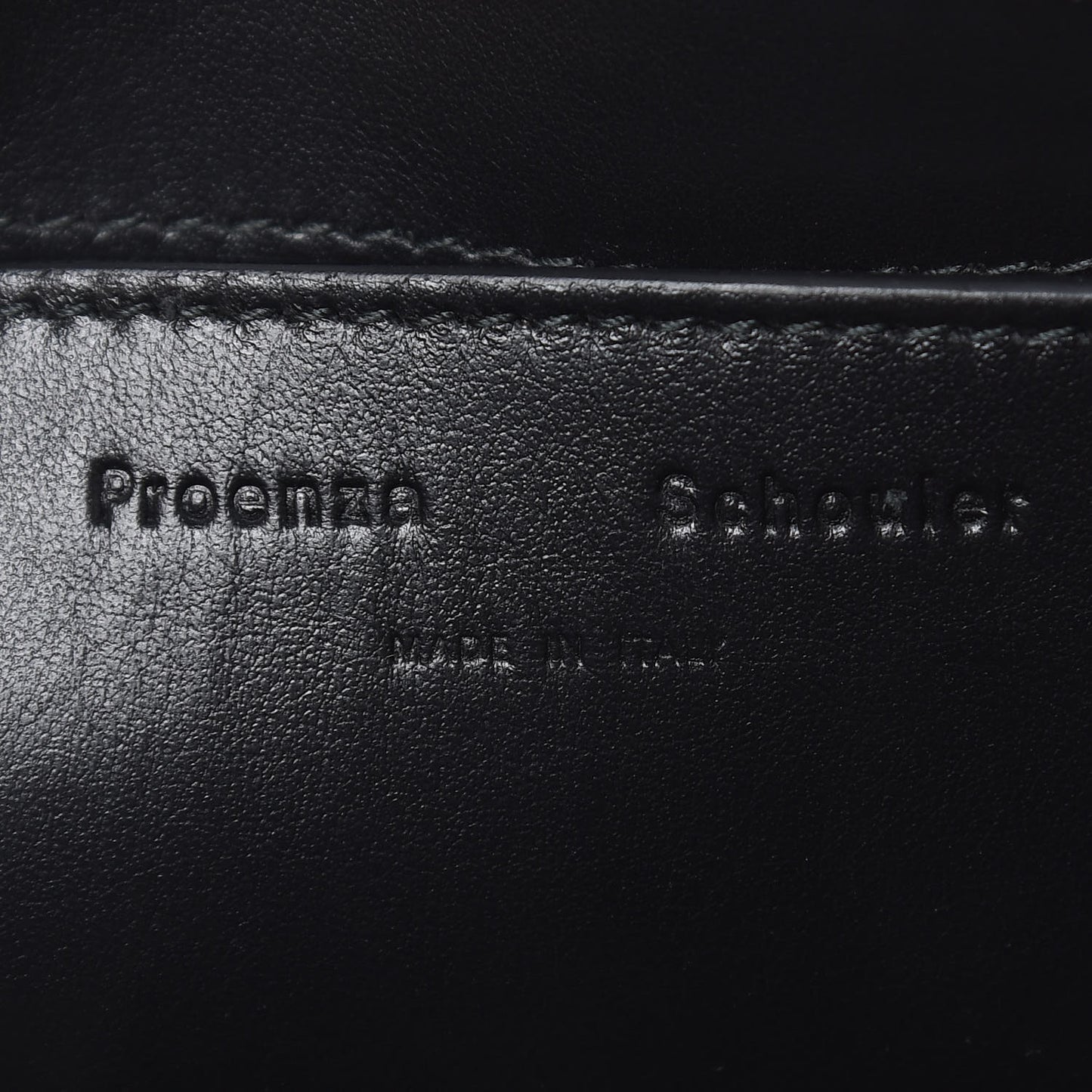 Metallic Paper Lambskin PS1 Mini Pouch Messenger Dark Silver