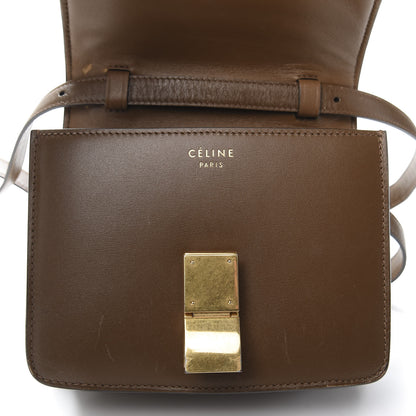 Celine Smooth Calfskin Small Classic Box Flap Bag Camel 12 of 13