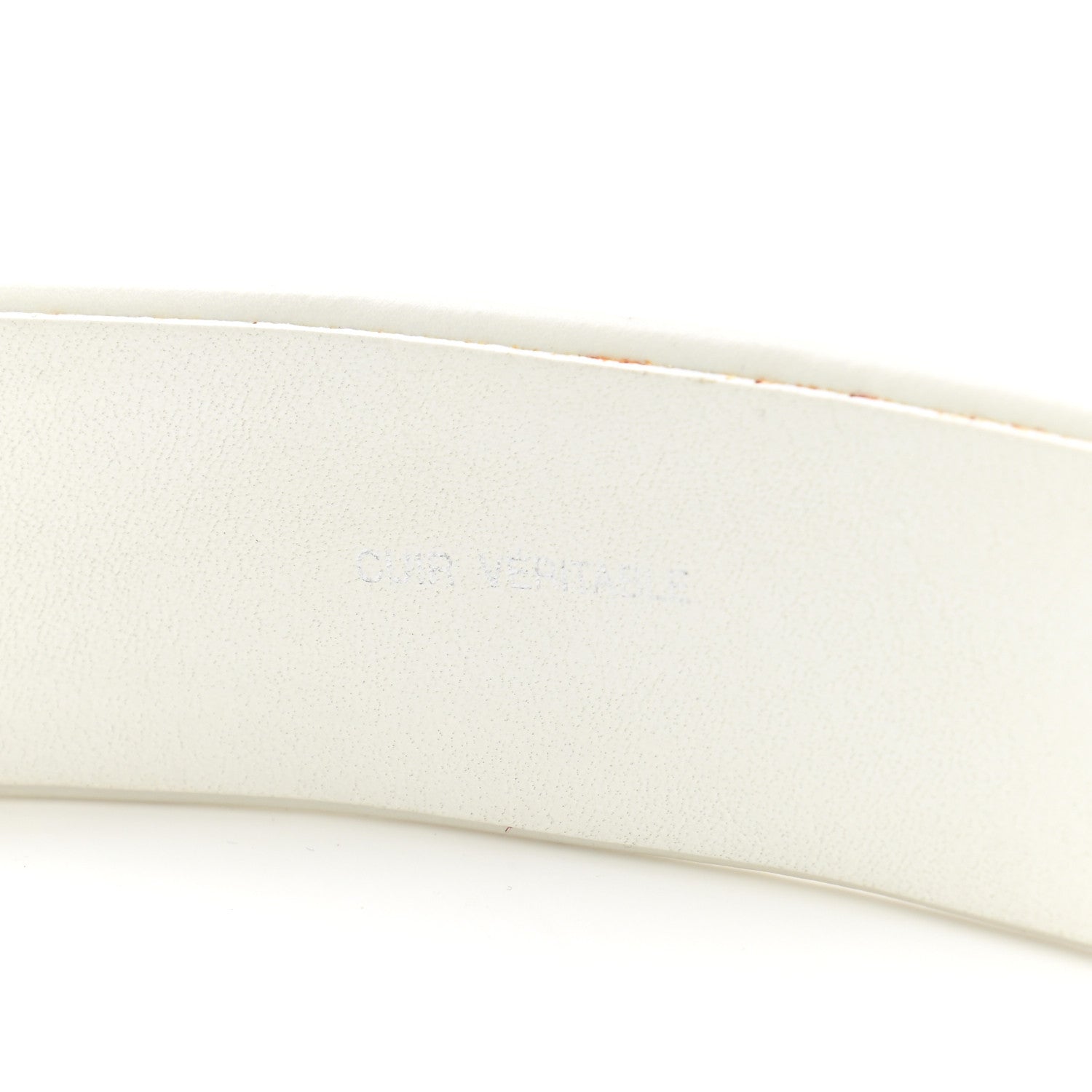 Chanel Lambskin Quilted CC Belt 70 28 White 10 of 10