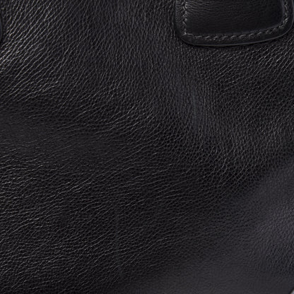 Prada Glace Calf Twin Pocket Tote Black 11 of 13