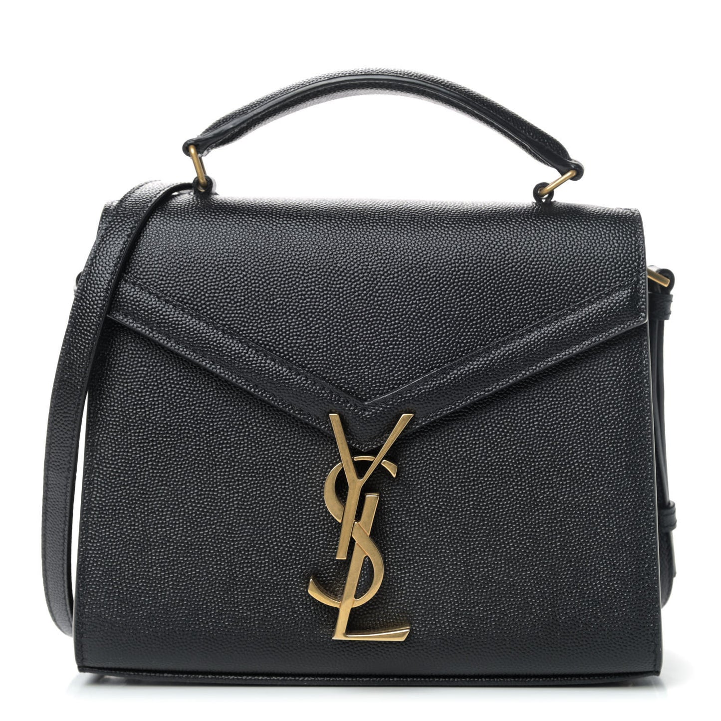 Grain de Poudre Mini Classic Monogram Cassandra Top Handle Black Rouge Legion