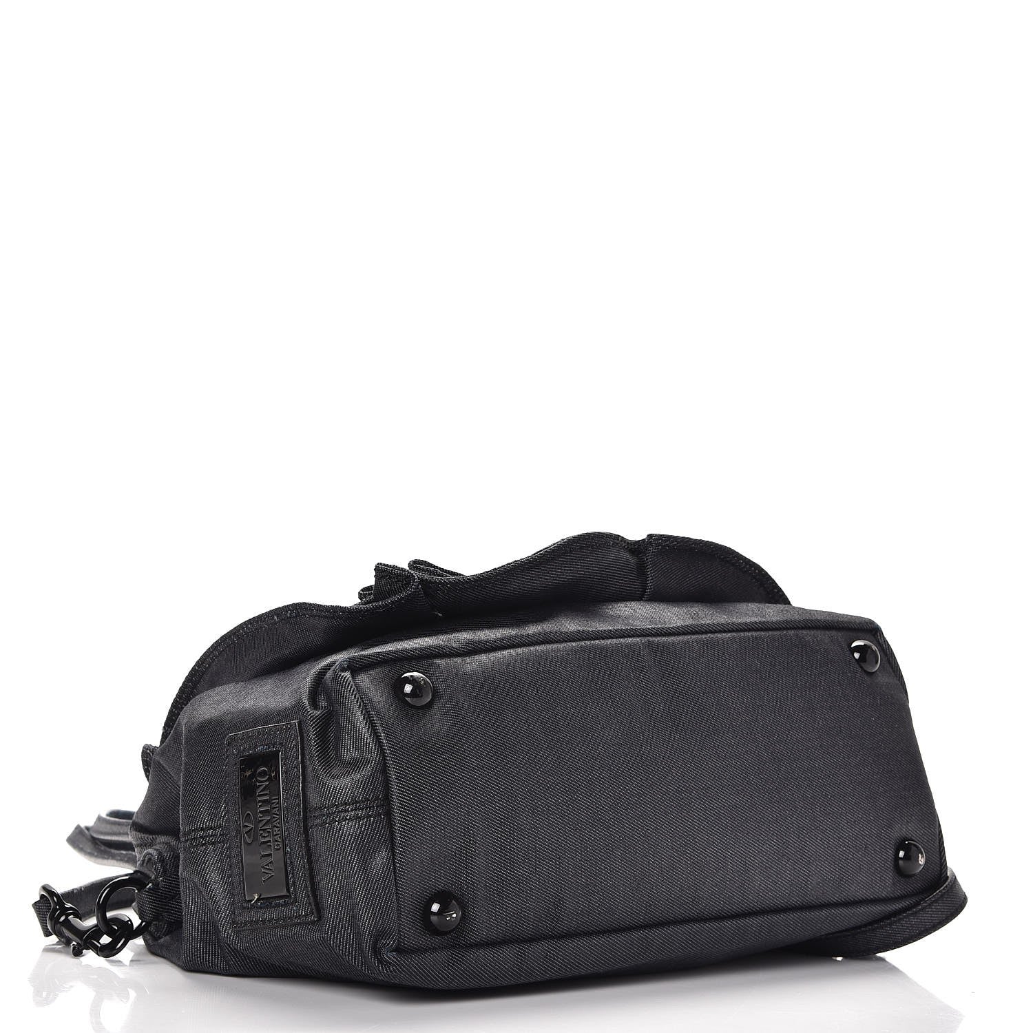 Valentino Garavani Denim Petale Tote Dark Blue 5 of 12