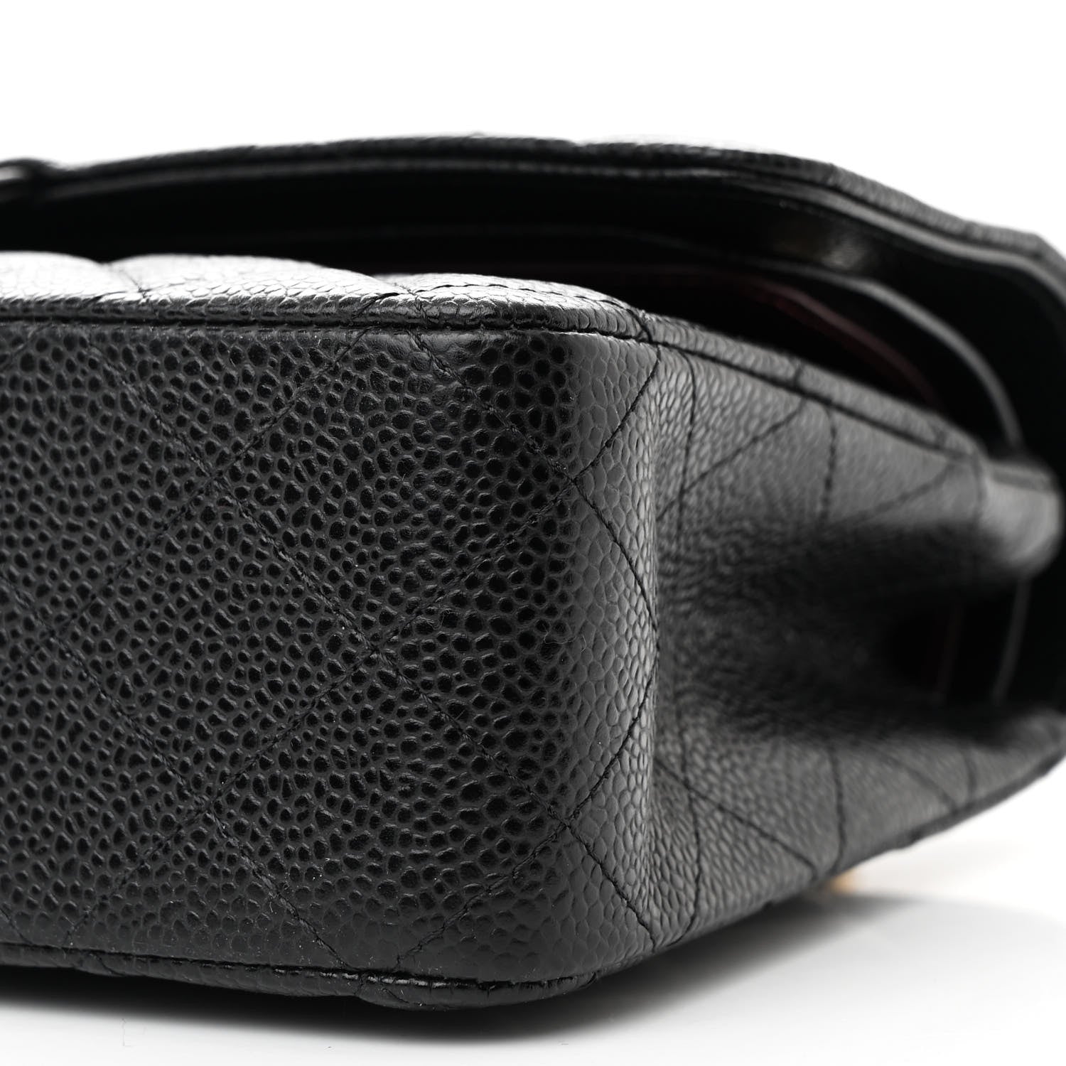 Chanel Caviar Quilted Medium Double Flap Black 10 of 10