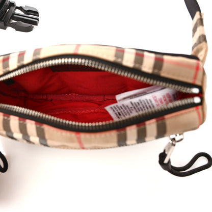Burberry Nylon Vintage Check Small Cannon Bum Bag Archive Beige 4 of 8
