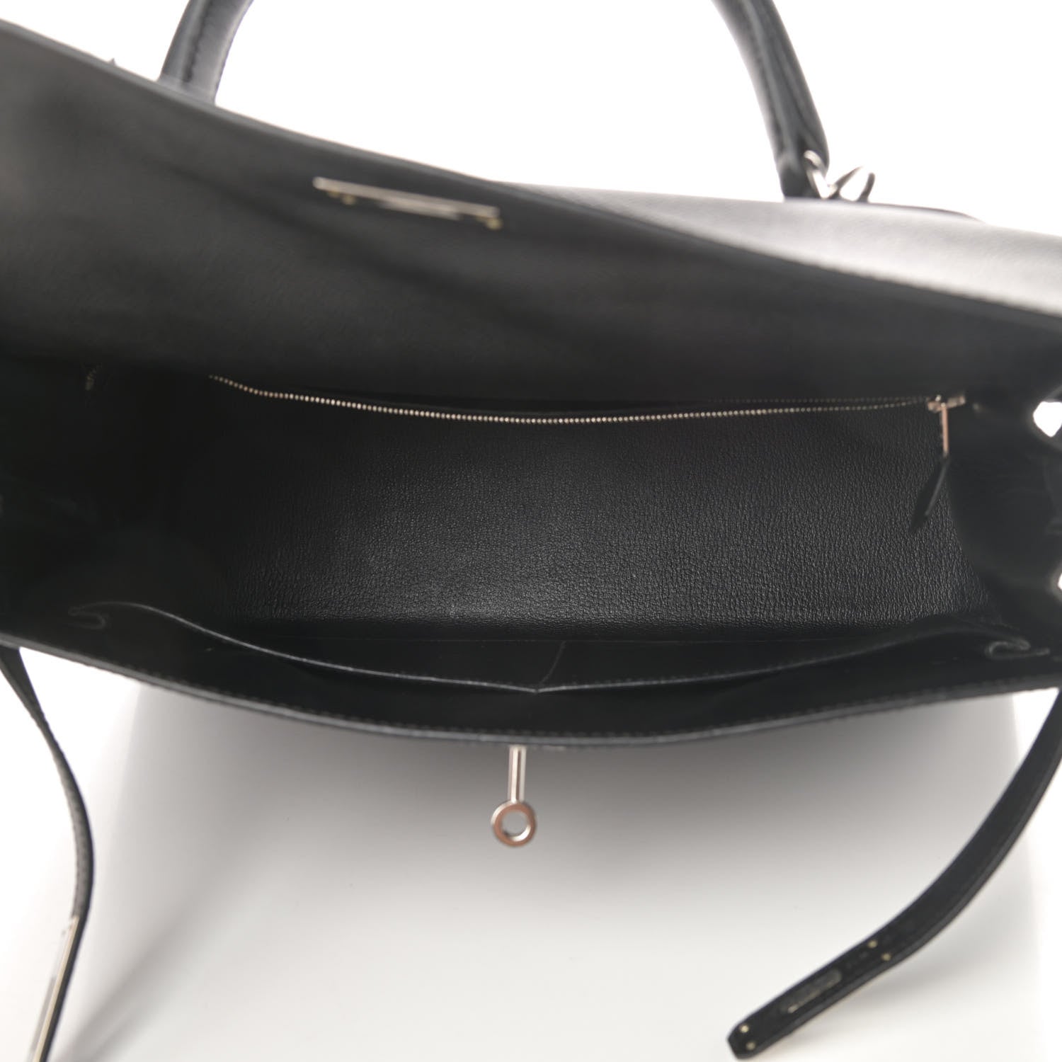 Hermes Epsom Kelly Sellier 35 Black 16 of 43