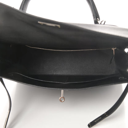 Hermes Epsom Kelly Sellier 35 Black 16 of 43