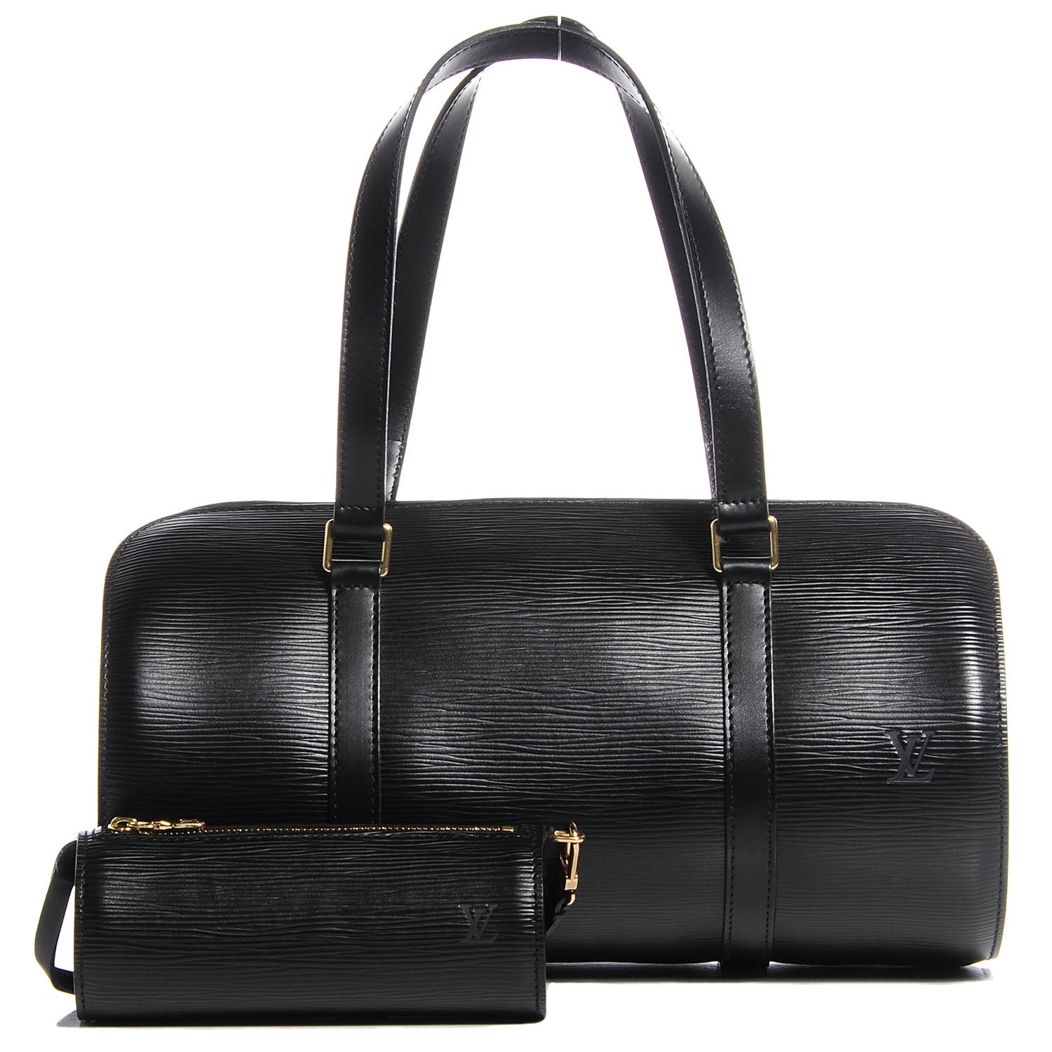 Louis Vuitton Epi Soufflot Black 1 of 8