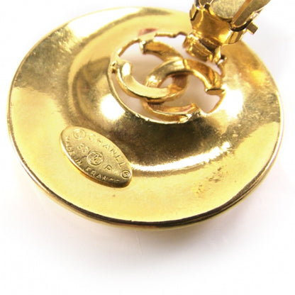 Chanel Gold CC Clip On Earrings 5 of 5