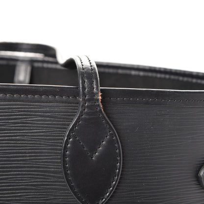 Louis Vuitton Epi Neverfull MM Black 10 of 20