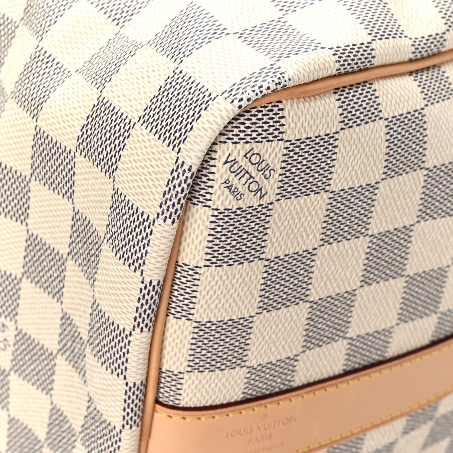 Louis Vuitton Damier Azur Keepall Bandouliere 45 12 of 13